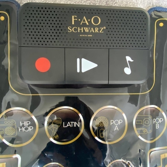 FAO Schwarz Electronic Music Mat Piano Keyboard DJ Mixer - Picture 4 of 9